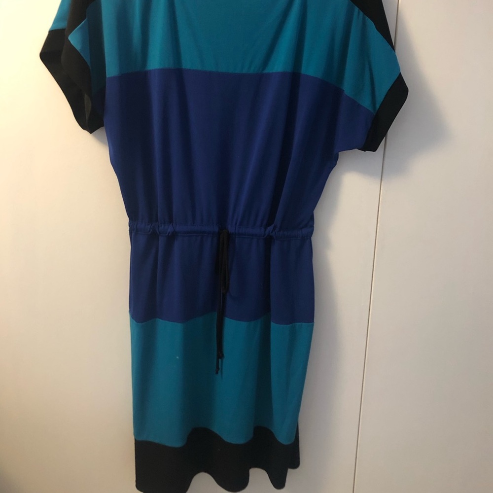Colorblock work dress